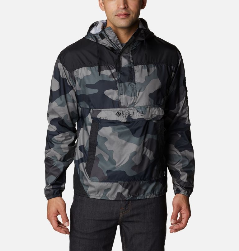 Columbia challenger store windbreaker black