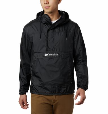 black columbia men's windbreaker