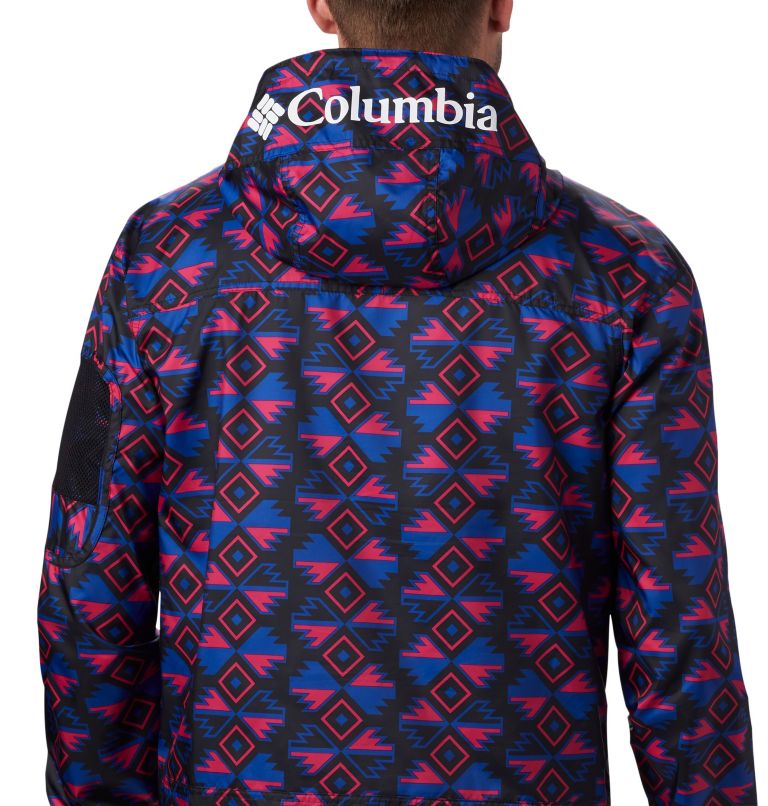 Challenger&trade; Windbreaker | 014 | XXL Men's Challenger&trade; Windbreaker, Black SW Blocks, a3