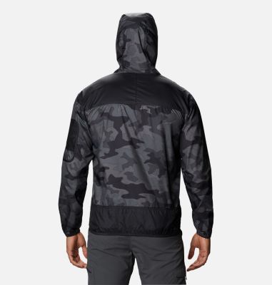 Men's Challenger&trade; Windbreaker Challenger&trade; Windbreaker | 271 | S, Black Trad Camo, Black, back
