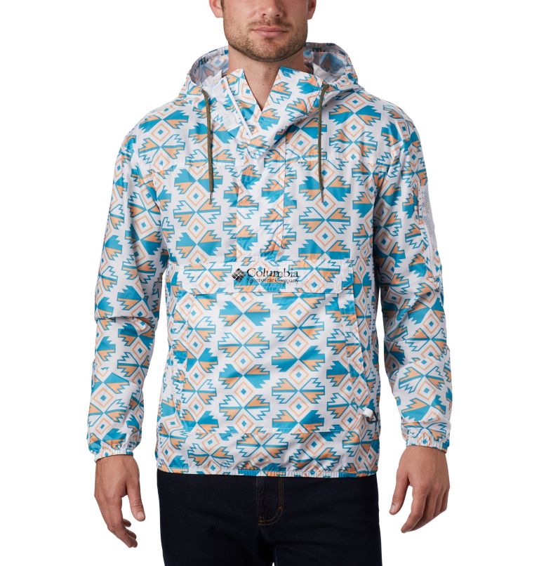 Challenger&trade; Windbreaker | 103 | M Men's Challenger&trade; Windbreaker, White SW Blocks, front