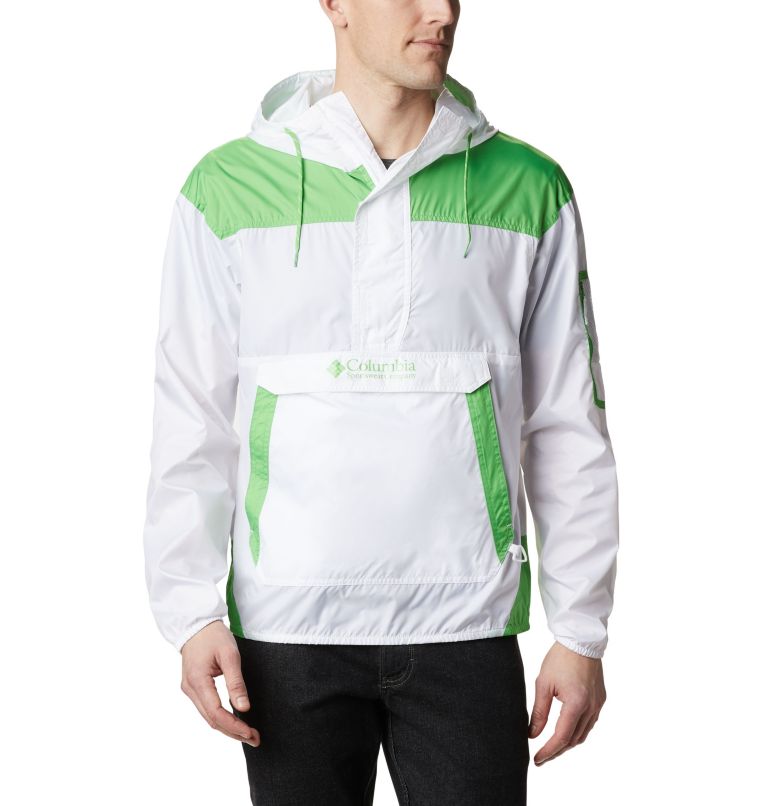 Men's Challenger Windbreaker, Color: White, image 1