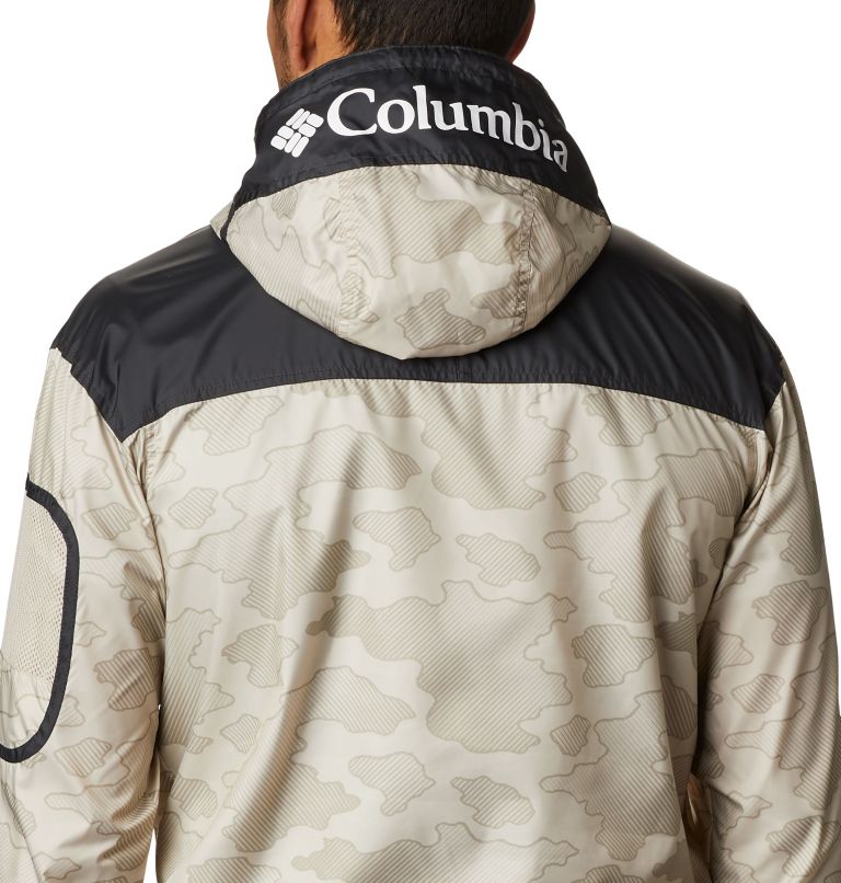 Challenger&trade; Windbreaker | 161 | S Men's Challenger&trade; Windbreaker, Fossil Camo Gradient, Shark, a3