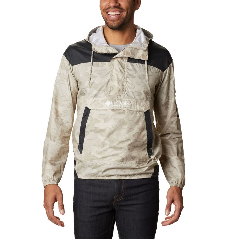 Challenger&trade; Windbreaker | 161 | S Men's Challenger&trade; Windbreaker, Fossil Camo Gradient, Shark, front
