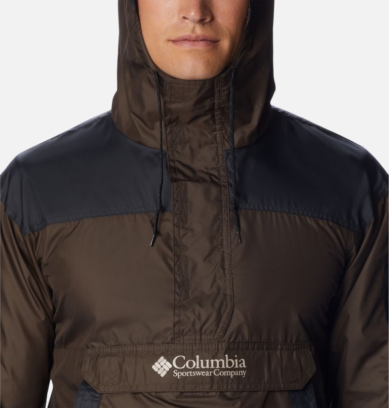 Men's Challenger Windbreaker, Color: Cordovan, Black, image 4