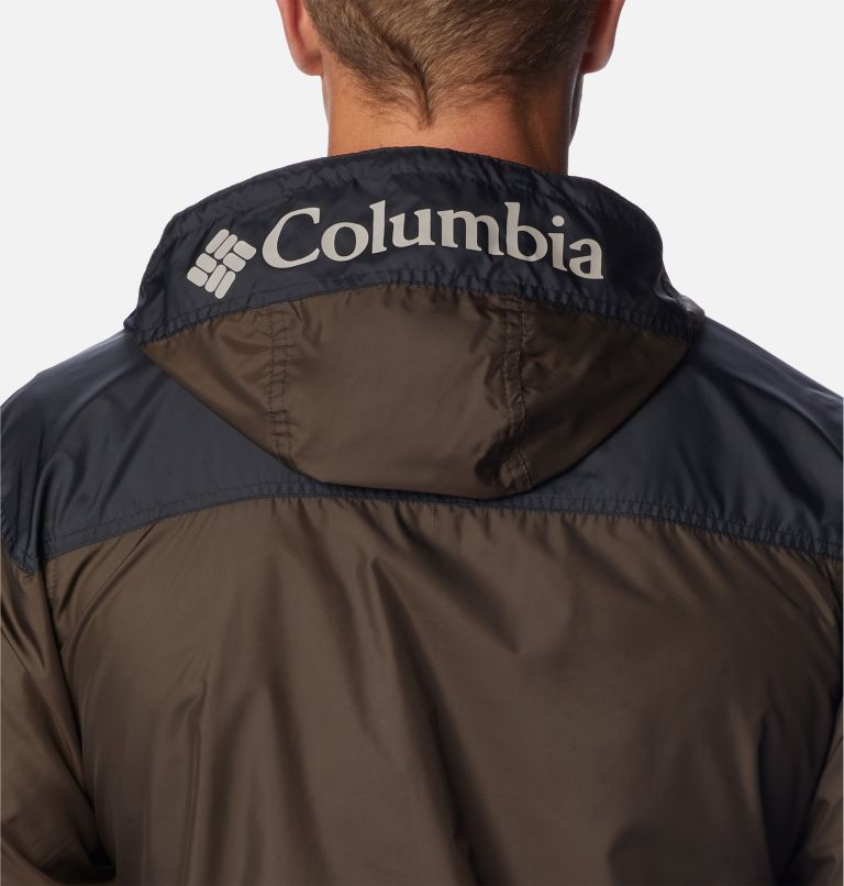 Men's Challenger Windbreaker, Color: Cordovan, Black, image 5