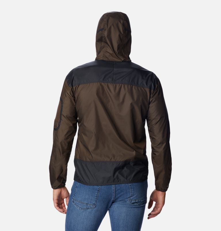 Men's Challenger Windbreaker, Color: Cordovan, Black, image 2