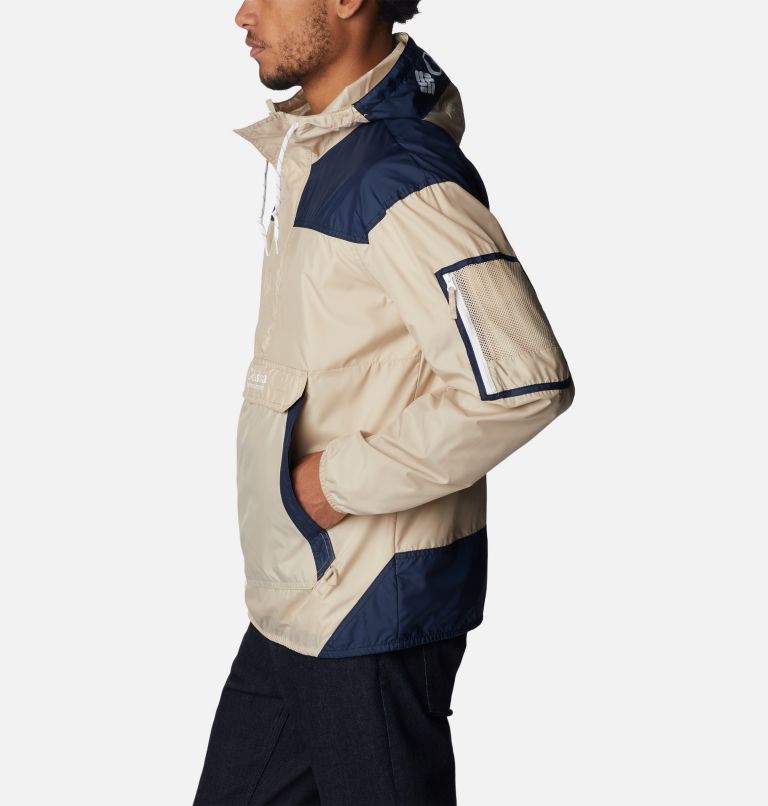 Thumbnail: Challenger Windbreaker | 273 | XL, Color: Ancient Fossil, Collegiate Navy, image 3