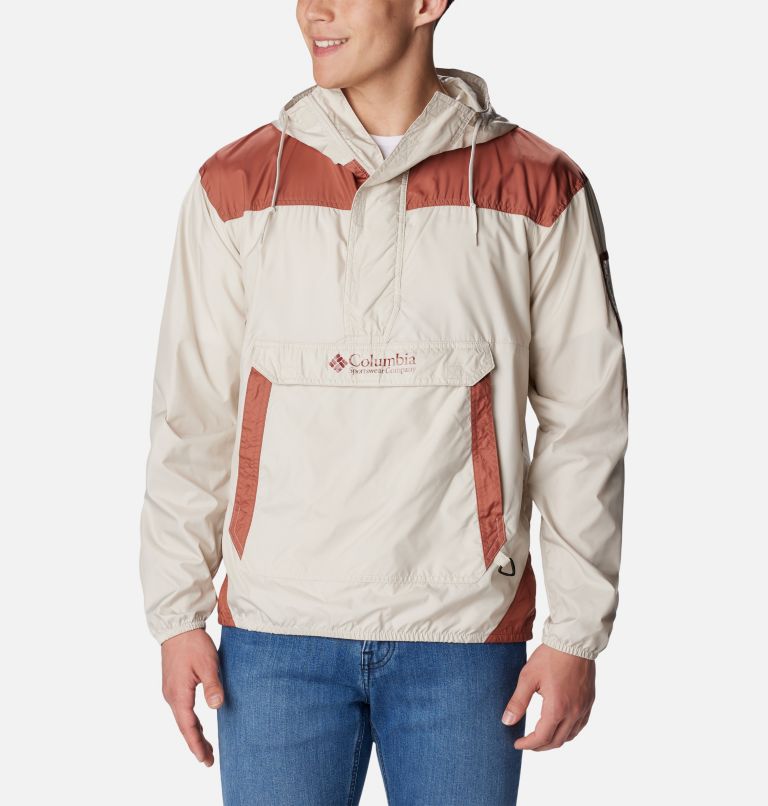 Mens overhead shop windbreaker jacket