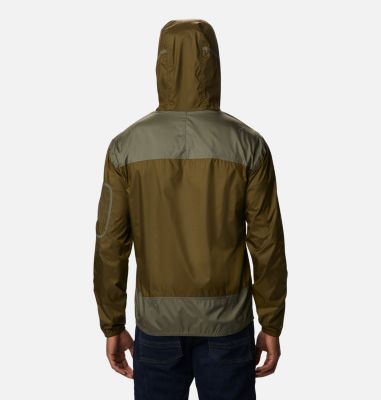 Men's Challenger&trade; Windbreaker Challenger&trade; Windbreaker | 271 | S, New Olive, Stone Green, back