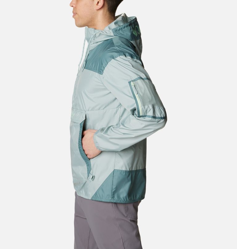 Men's Challenger Windbreaker, Color: Niagara, Metal, image 3