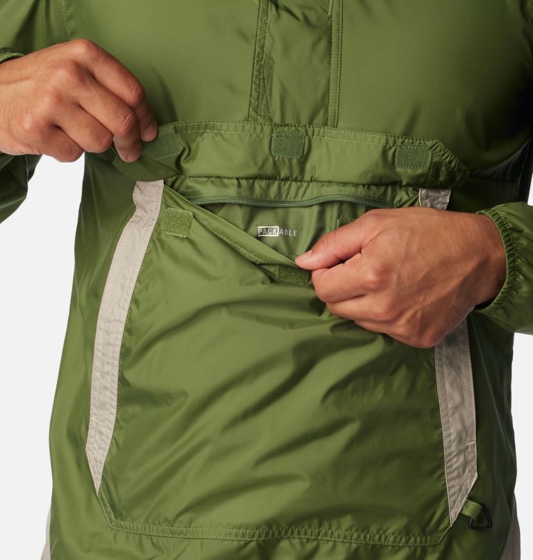 Men's Challenger Windbreaker, Color: Canteen, Flint Grey, image 6