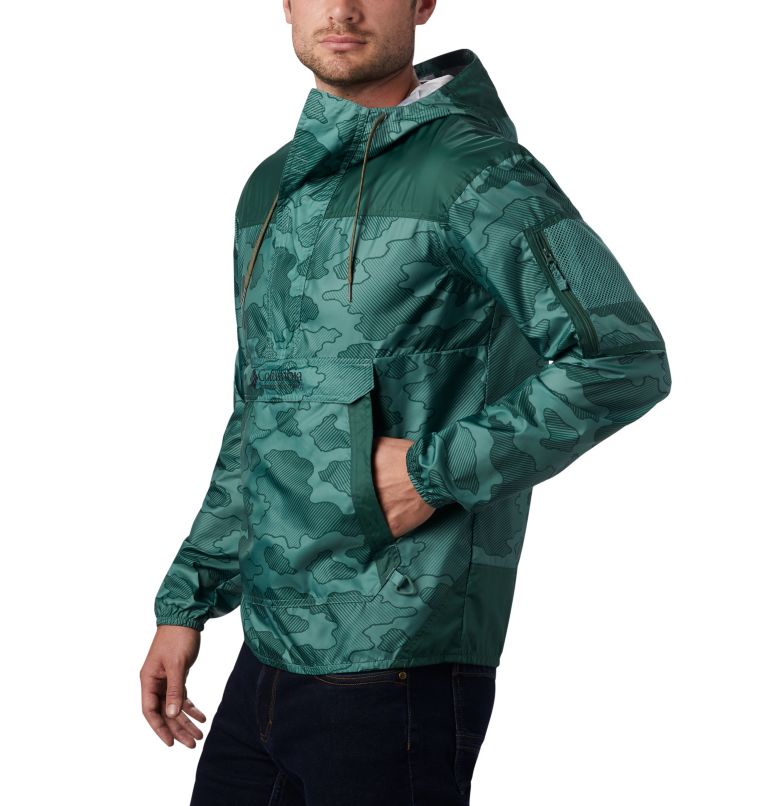 Challenger&trade; Windbreaker | 369 | S Men's Challenger&trade; Windbreaker, Thyme Green Camo Gradient, Rain Forest, a1