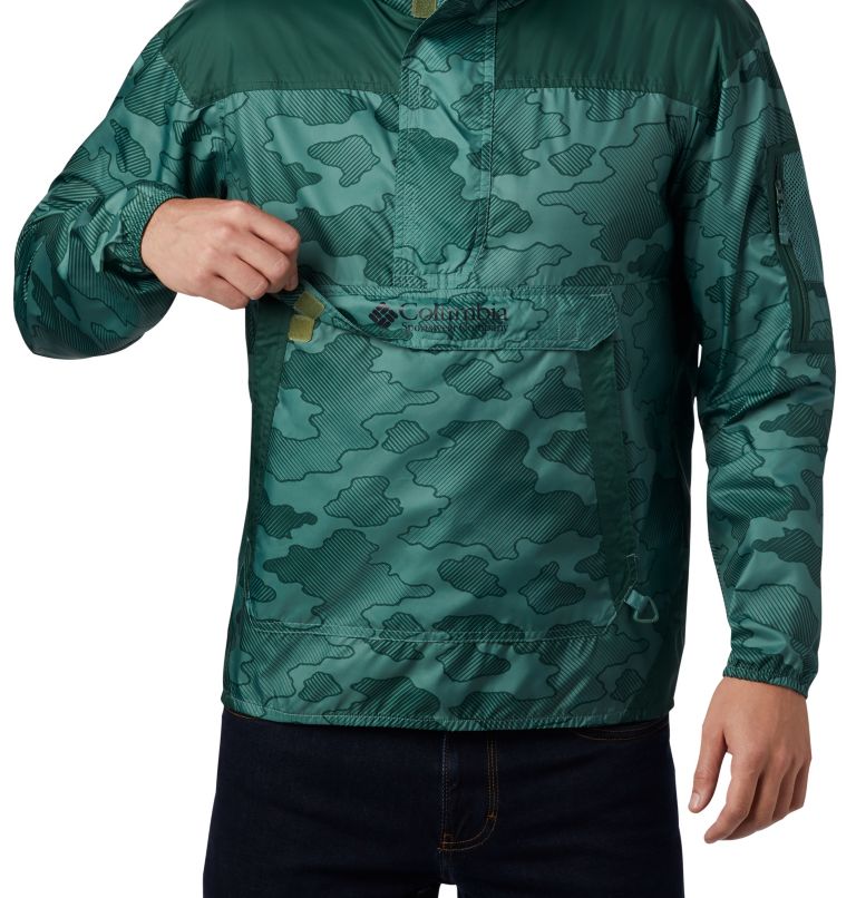 Challenger&trade; Windbreaker | 369 | S Men's Challenger&trade; Windbreaker, Thyme Green Camo Gradient, Rain Forest, a2