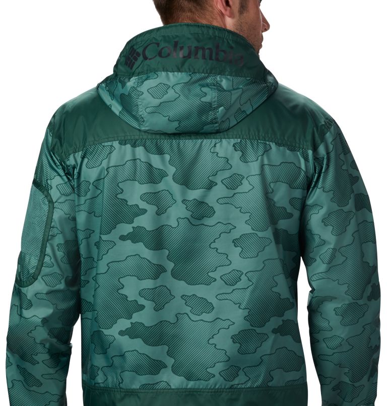 Challenger&trade; Windbreaker | 369 | S Men's Challenger&trade; Windbreaker, Thyme Green Camo Gradient, Rain Forest, a3