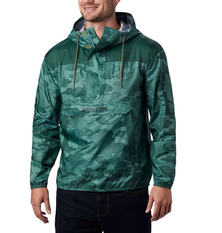 Challenger&trade; Windbreaker | 369 | S Men's Challenger&trade; Windbreaker, Thyme Green Camo Gradient, Rain Forest, front