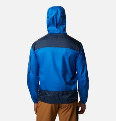 Men's Challenger&trade; Windbreaker Challenger&trade; Windbreaker | 271 | S, Bright Indigo, Collegiate Navy, back