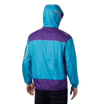 Men's Challenger&trade; Windbreaker Challenger&trade; Windbreaker | 010 | S, Clear Water, Vivid Purple, back