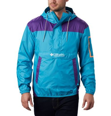 Men's Challenger&trade; Windbreaker Challenger&trade; Windbreaker | 010 | S, Clear Water, Vivid Purple, front