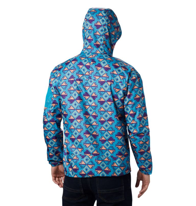 Challenger&trade; Windbreaker | 451 | XXL Men's Challenger&trade; Windbreaker, Clear Water SW Blocks, back