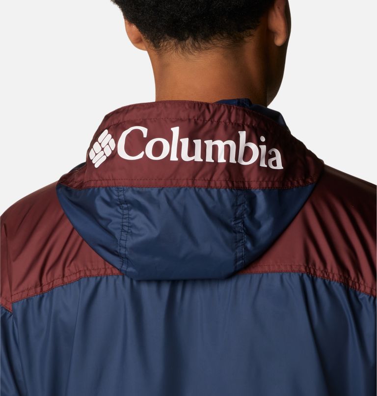 Challenger Windbreaker | 467 | L, Color: Collegiate Navy, Elderberry, image 5