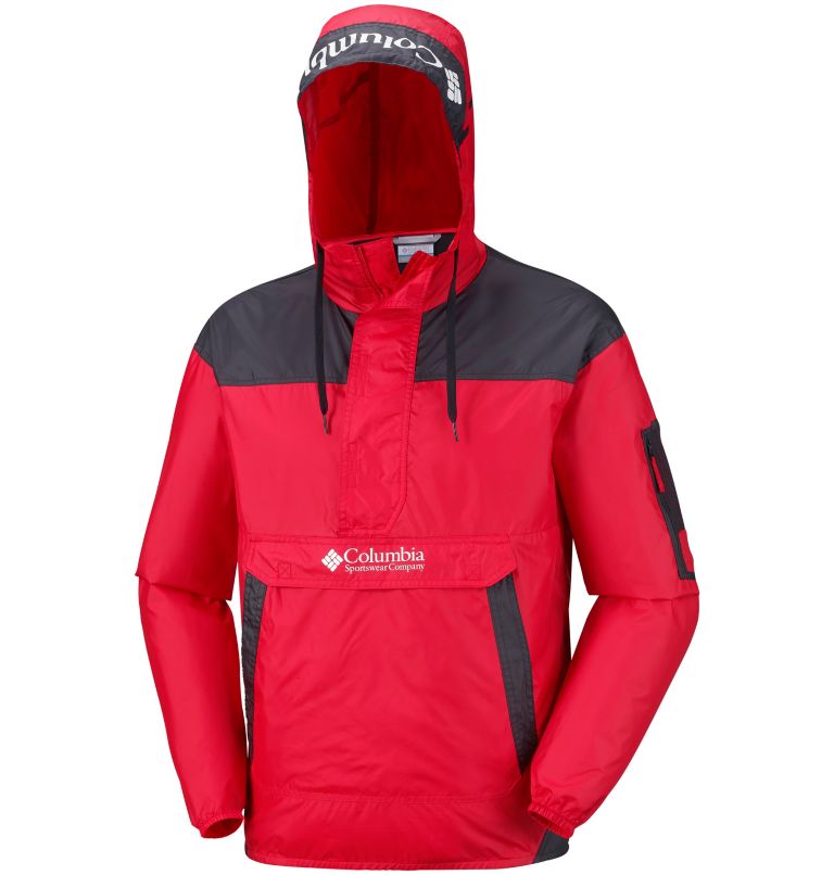 Challenger&trade; Windbreaker | 613 | S Men's Challenger&trade; Windbreaker, Mountain Red, Black, a1