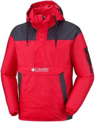 Men's Challenger&trade; Windbreaker Challenger&trade; Windbreaker | 271 | S, Mountain Red, Black, front