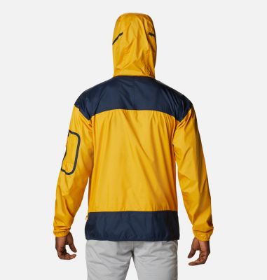Men's Challenger&trade; Windbreaker Challenger&trade; Windbreaker | 271 | S, Bright Gold, Collegiate Navy, back