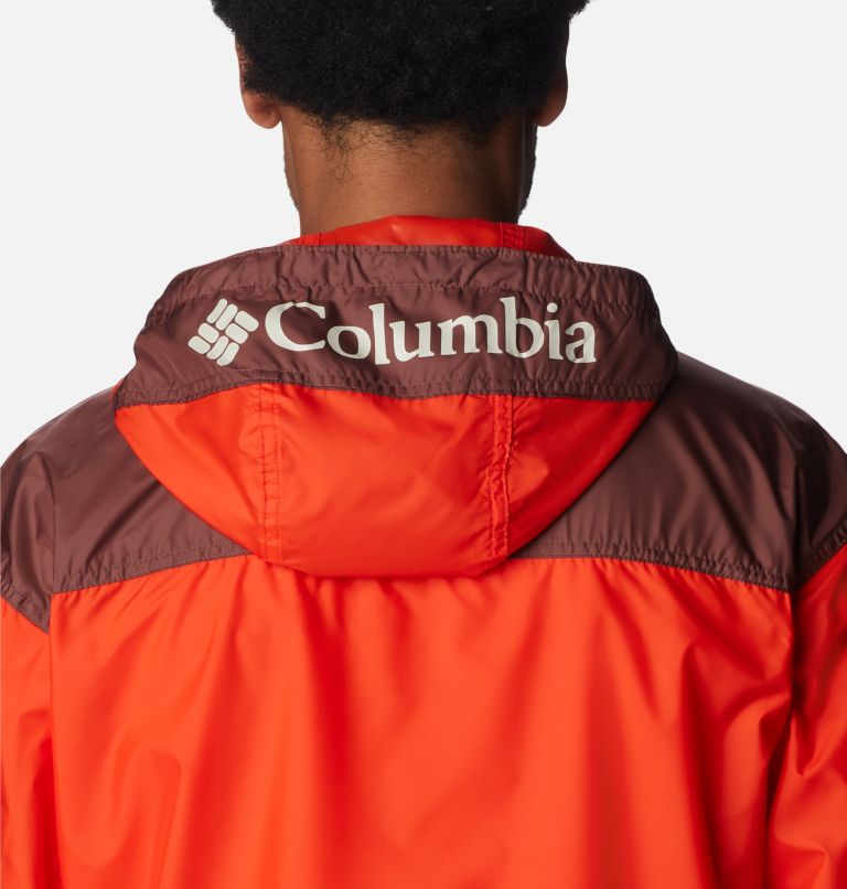 Men's Challenger Windbreaker, Color: Spicy, Light Raisin, image 5