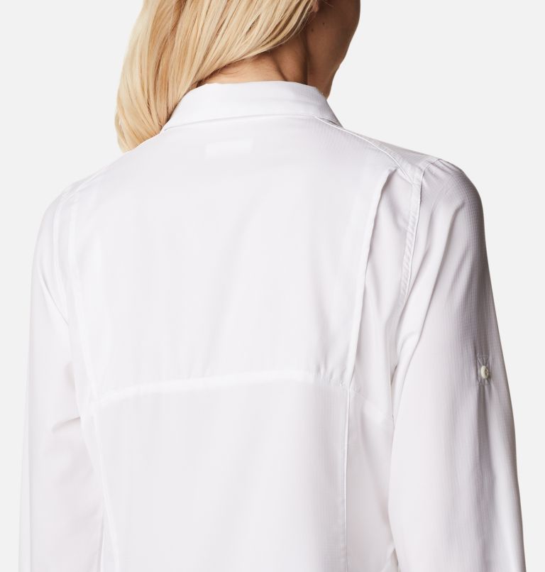 Women’s Silver Ridge Lite Long Sleeve, Color: White, image 5