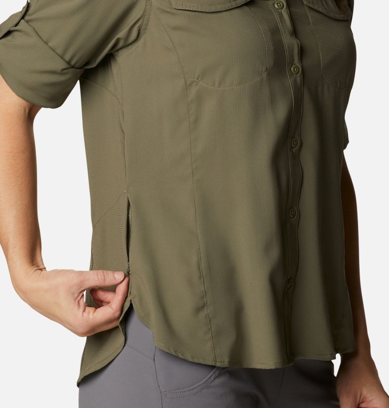 Women’s Silver Ridge Lite Long Sleeve, Color: Stone Green, image 6