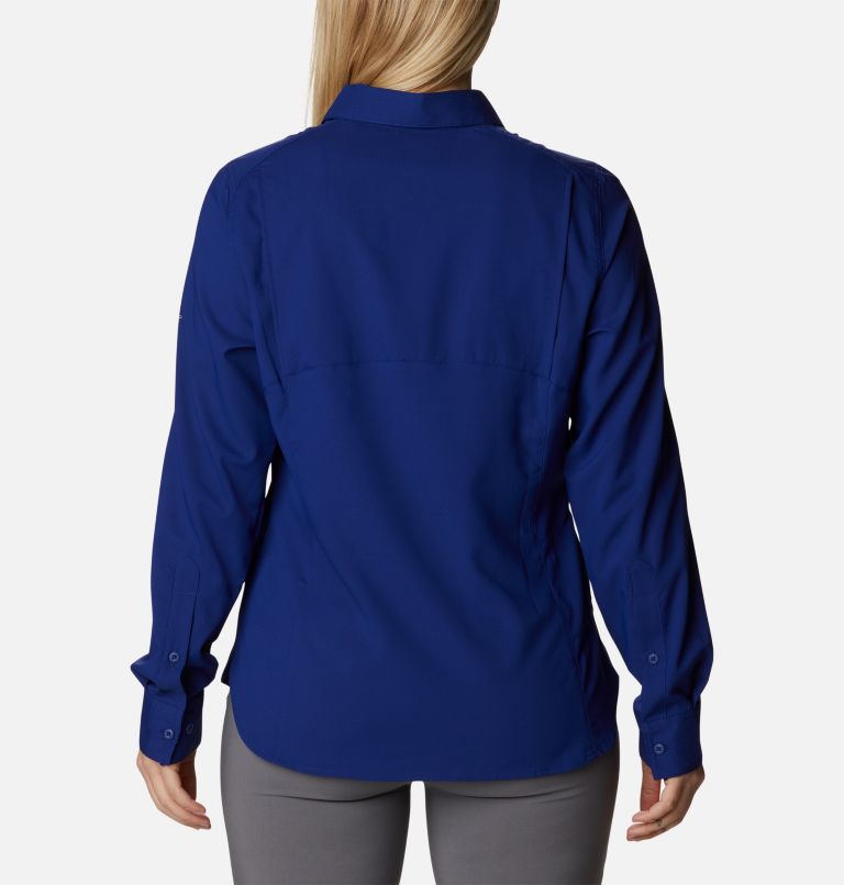 Women’s Silver Ridge Lite Long Sleeve, Color: Dark Sapphire, image 2
