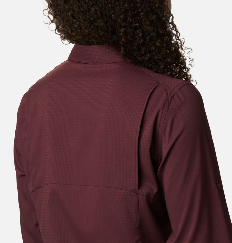 Women’s Silver Ridge Lite Long Sleeve, Color: Malbec, image 6