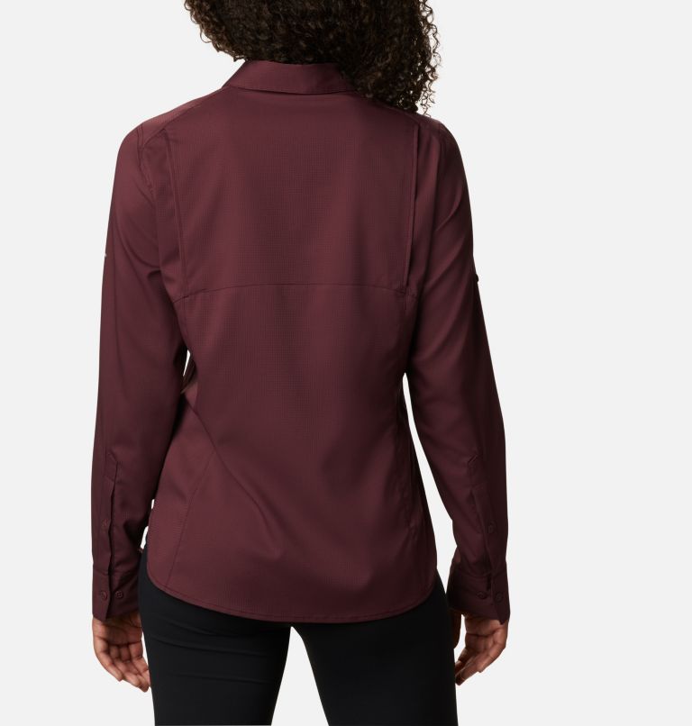 Women’s Silver Ridge Lite Long Sleeve, Color: Malbec, image 2
