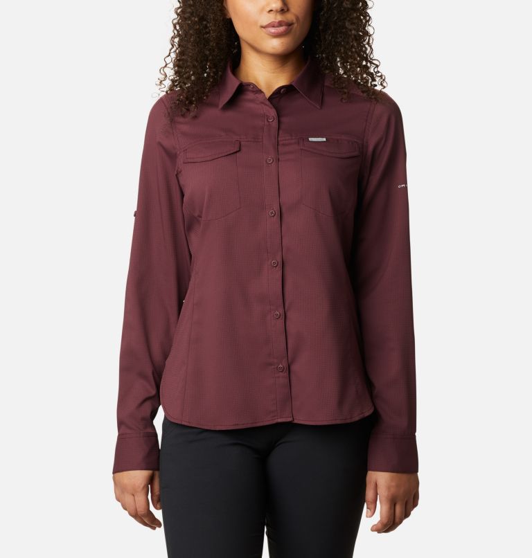 Women’s Silver Ridge Lite Long Sleeve, Color: Malbec, image 1