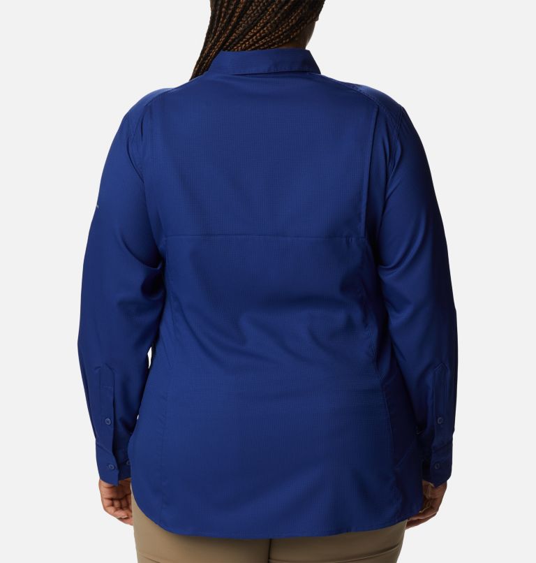 Women’s Silver Ridge Lite Long Sleeve Shirt - Plus Size, Color: Dark Sapphire, image 2