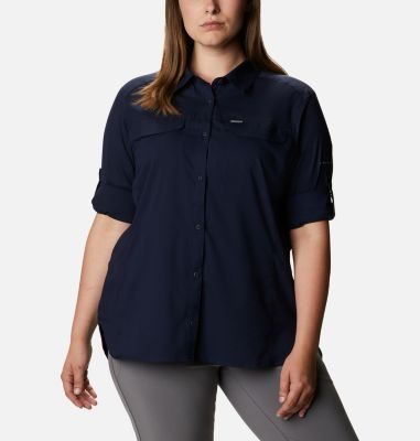 plus size long sleeve shirts womens