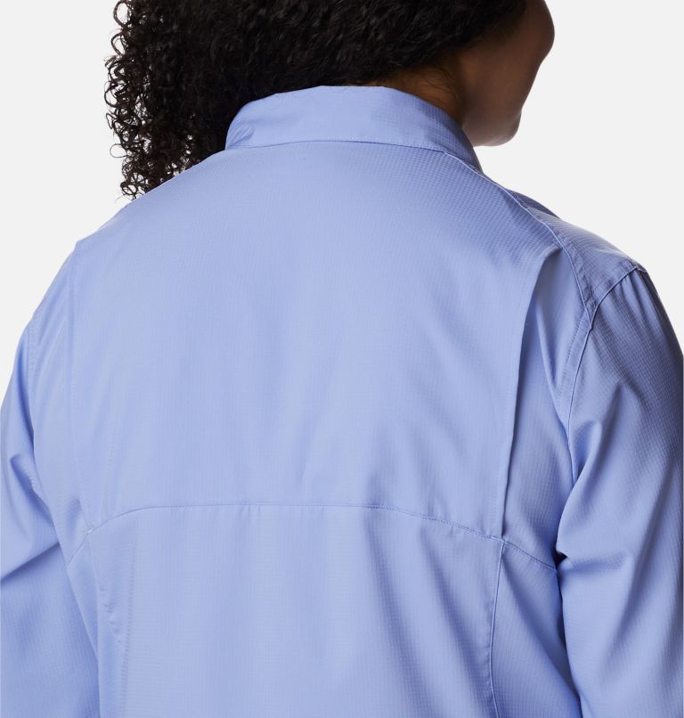Chemise à manches longues Silver Ridge Lite pour femme, Color: Serenity
