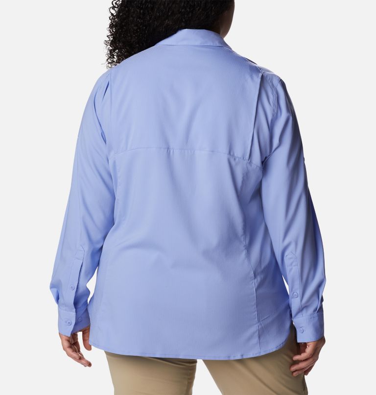 Chemise à manches longues Silver Ridge Lite pour femme, Color: Serenity