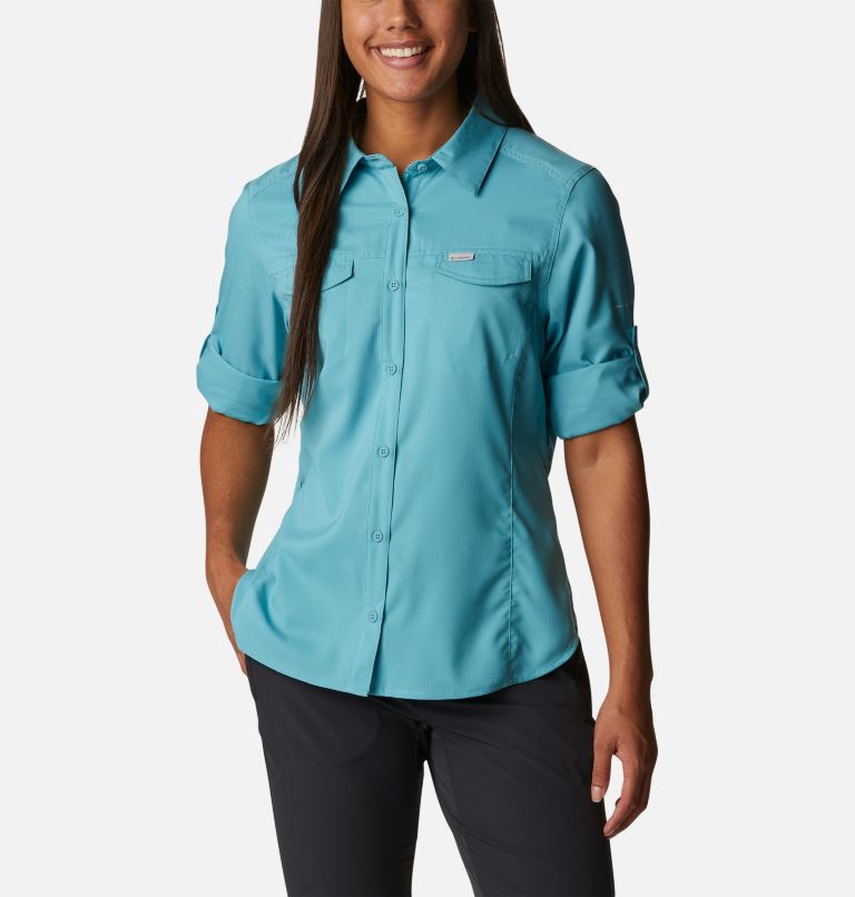 Women's Silver Ridge Lite Shirt, Color: Sea Wave, image 6