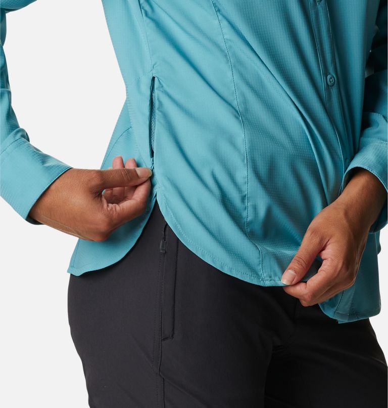 Women's Silver Ridge Lite Shirt, Color: Sea Wave, image 7