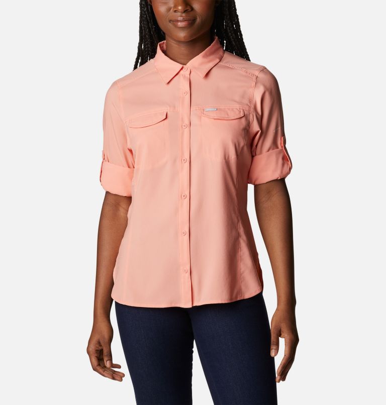 Women's Silver Ridge Lite Shirt, Color: Coral Reef, image 7