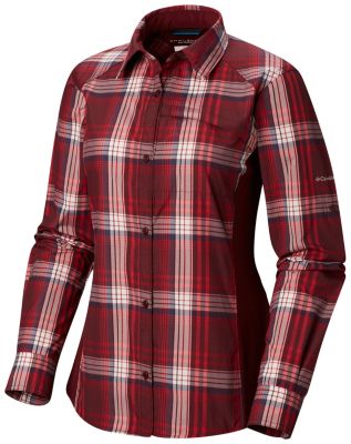 columbia silver ridge plaid