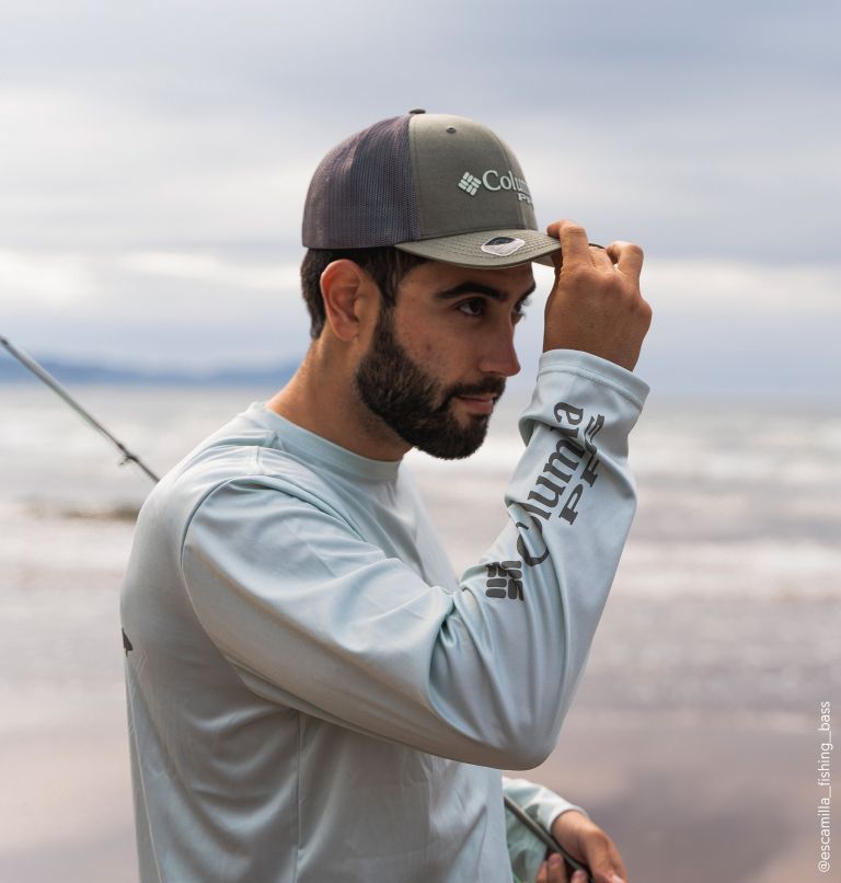 Casquette à Bouton Pression en Maille PFG Logo, Color: Cypress, Cool Green, Bass, image 4