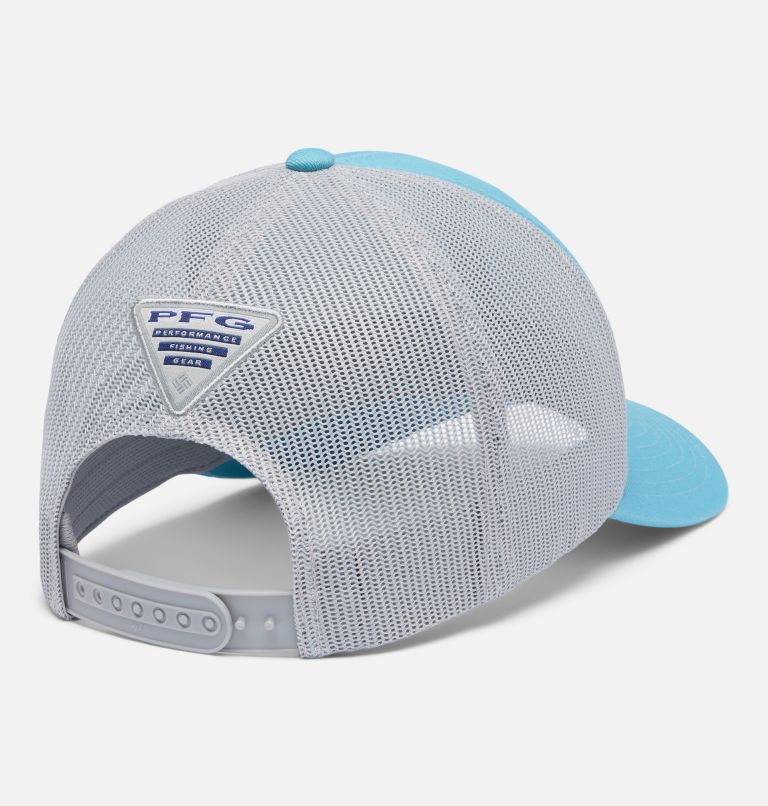 PFG Logo Mesh Snapback, Color: Vintage Blue, Hook, image 2