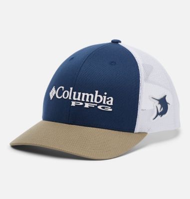 light blue columbia hat