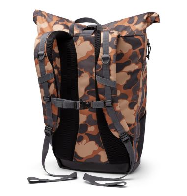 Unisex Convey 25 Liter Rolltop Daypack Convey&trade; 25L Rolltop Daypack | 271 | O/S, Camel Brown Ibex Camo, back