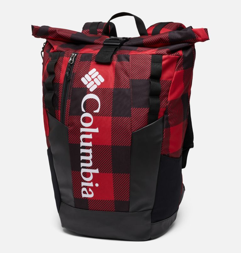 Convey 25L Rolltop Daypack | 613 | O/S, Color: Mountain Red Check Print, image 1