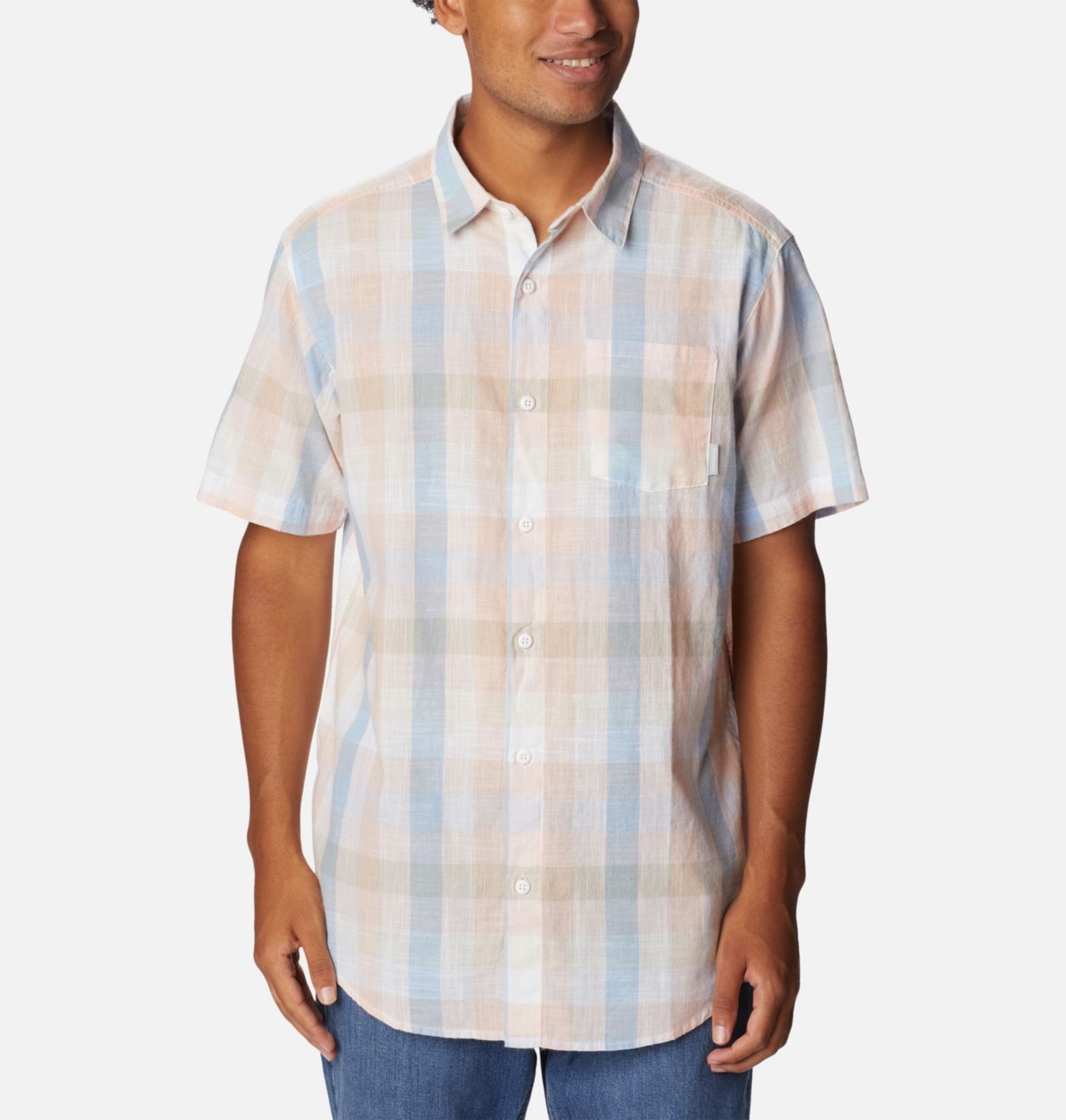 Men's Under Exposure™ Yarn-Dye Short Sleeve Shirt 1