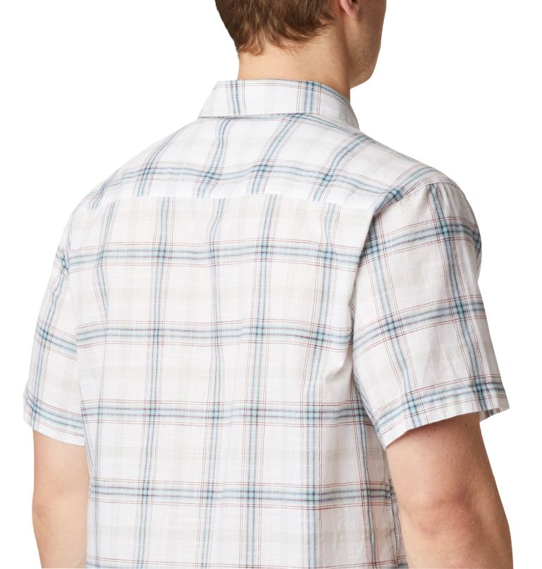 Under Exposure YD Short Sleeve Shirt | 100 | S, Color: White Tartan Plaid, image 5